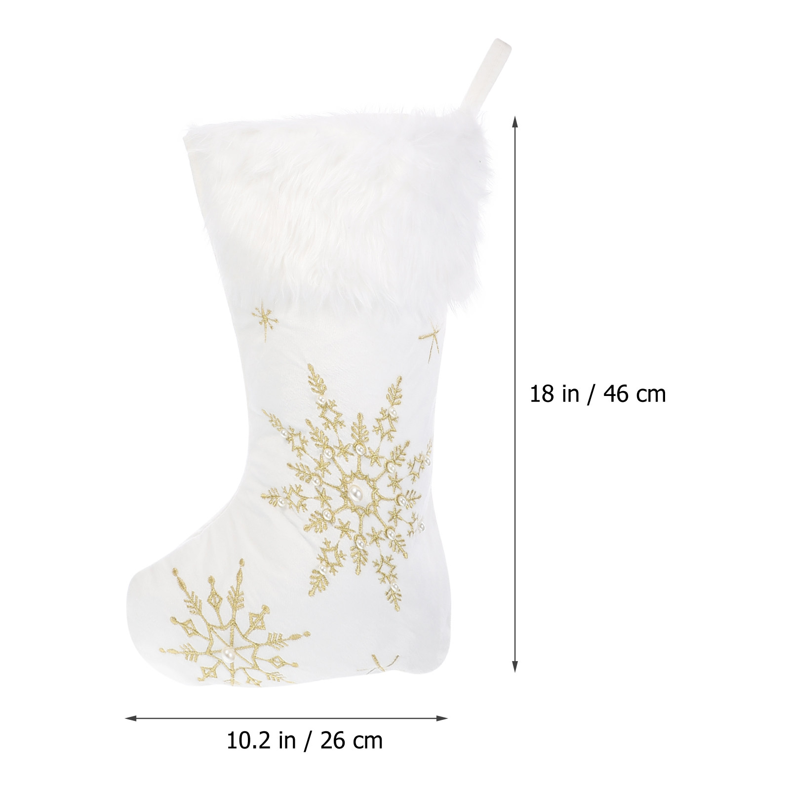 ถุงเท้าคริสต์มาส 1 ชิ้น สำหรับ - Christmas Stocking Hanging บทวิจารณ์และราคา