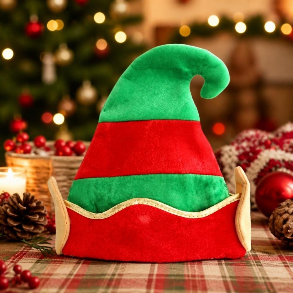 หมวกคริสต์มาสผ้ากำมะหยี่นุ่มสร - Santa Hat Plush บทวิจารณ์และราคา